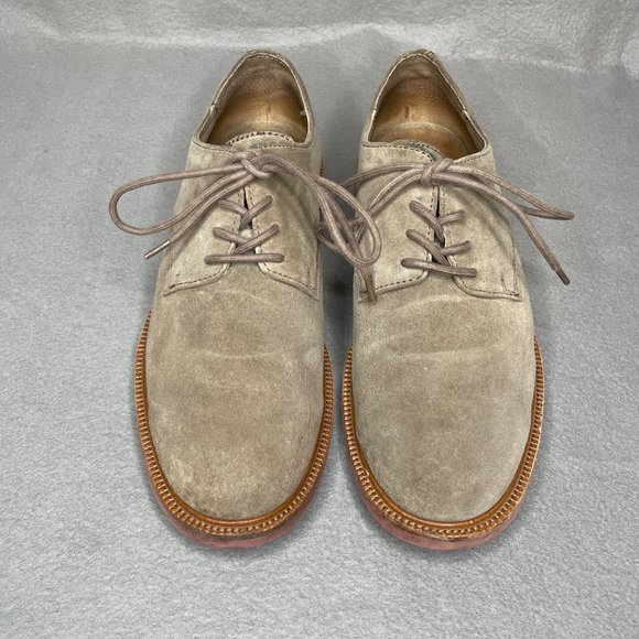 Polo mousy grey suede oxford shoes Mens SZ 9.5 main image 10